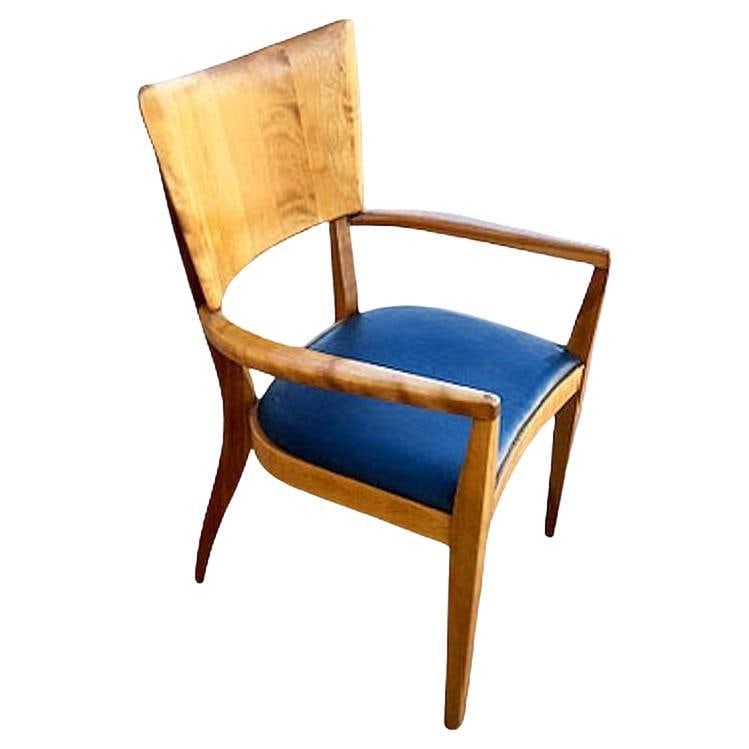 Restored Mid-century "Stingray" Birch Armchair Dining Chair by Heywood Wakefield - 13