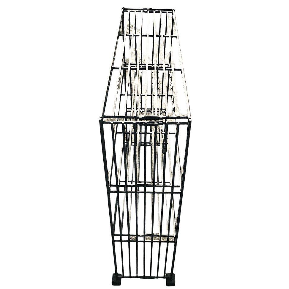 Mid-Century 3-Tier Iron Wire Art Display Shelf Bookshelf - 2