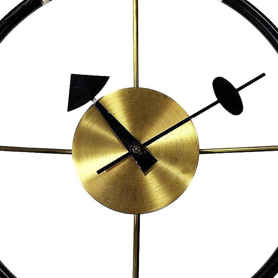 MCM George Nelson Studio Model 4756 "Steering Wheel" Wall Clock by Howard Miller - 10