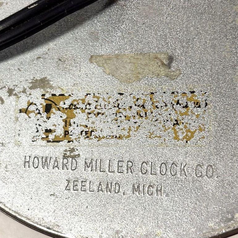 MCM George Nelson Studio Model 4756 "Steering Wheel" Wall Clock by Howard Miller - 6
