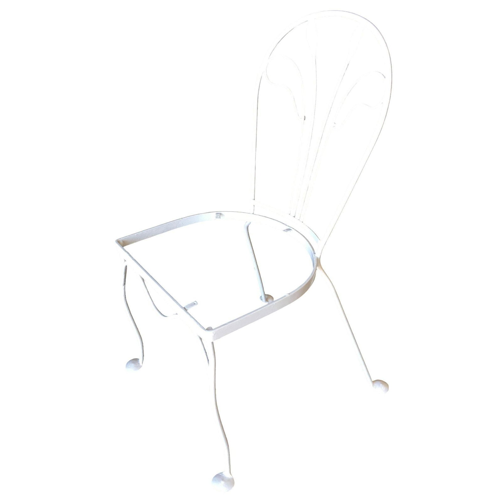 Woodard Tropical Leaf Iron Patio/Outdoor Lounge Chair, Set of Four - 2