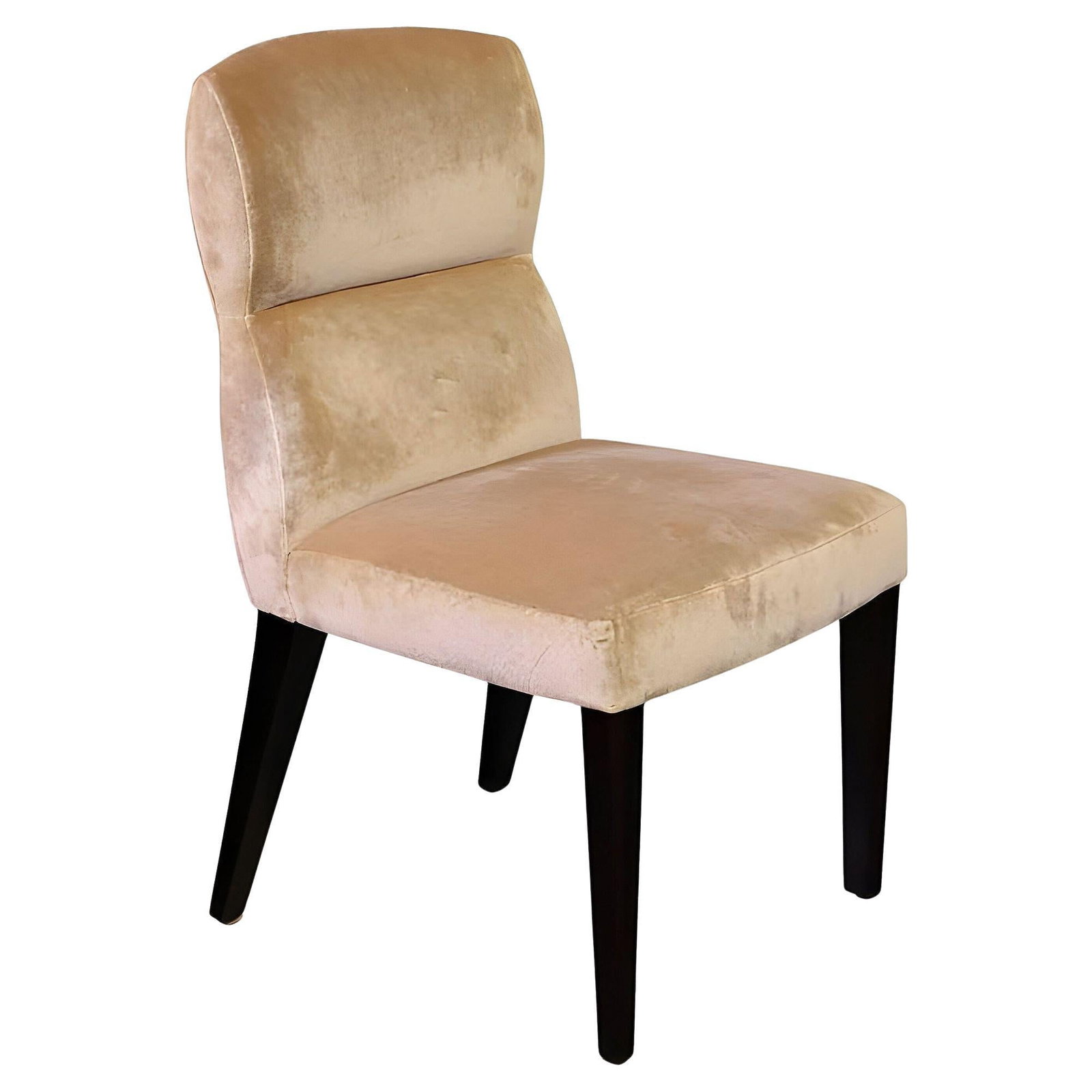 Dakota Jackson "Oh!" Velvet Side Chair (1 of 5)