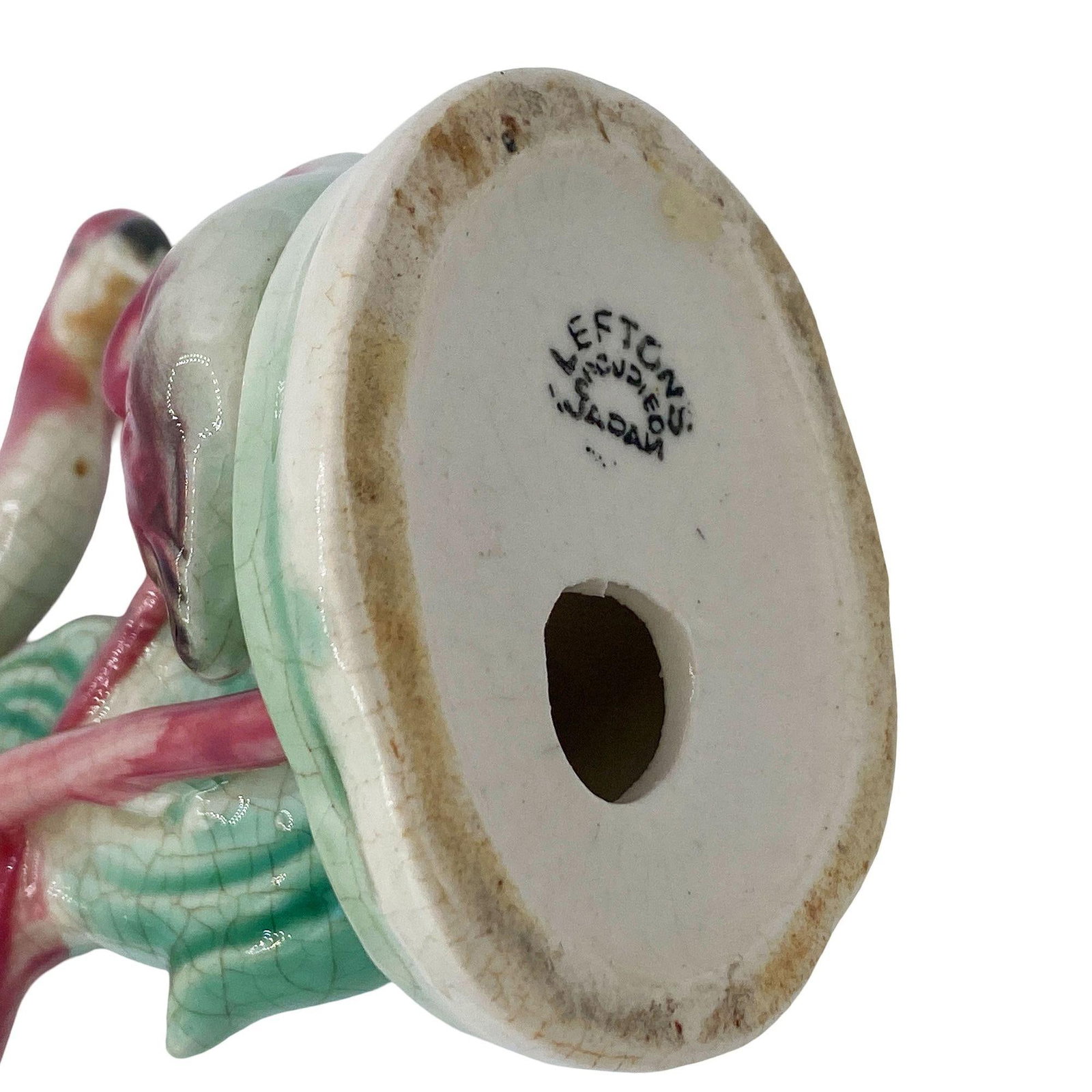 Mid-century Ceramic Flamingo Figurine & Vase Set by Maddux & Leftons - 20