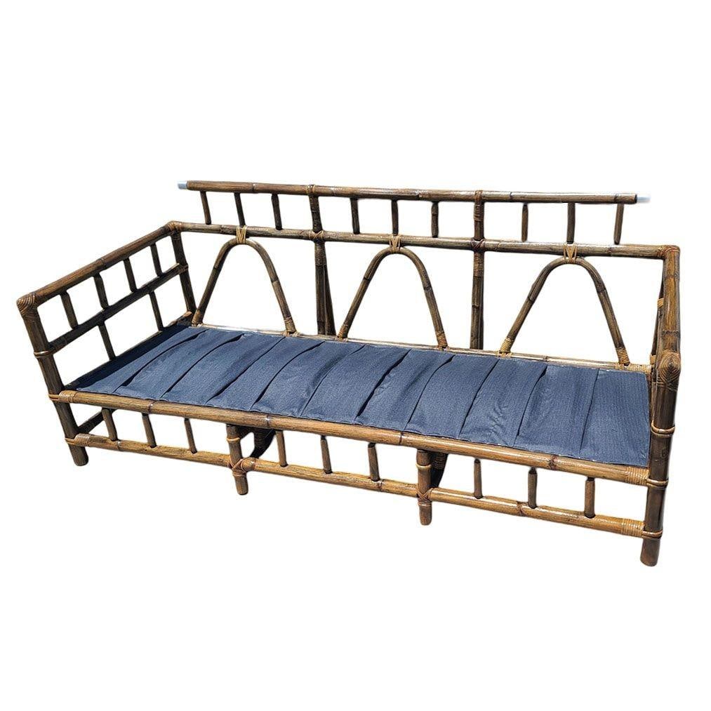 Restored 8 Piece "Far Horizon" Rattan Livingroom Set by John Wisner For Ficks - 12