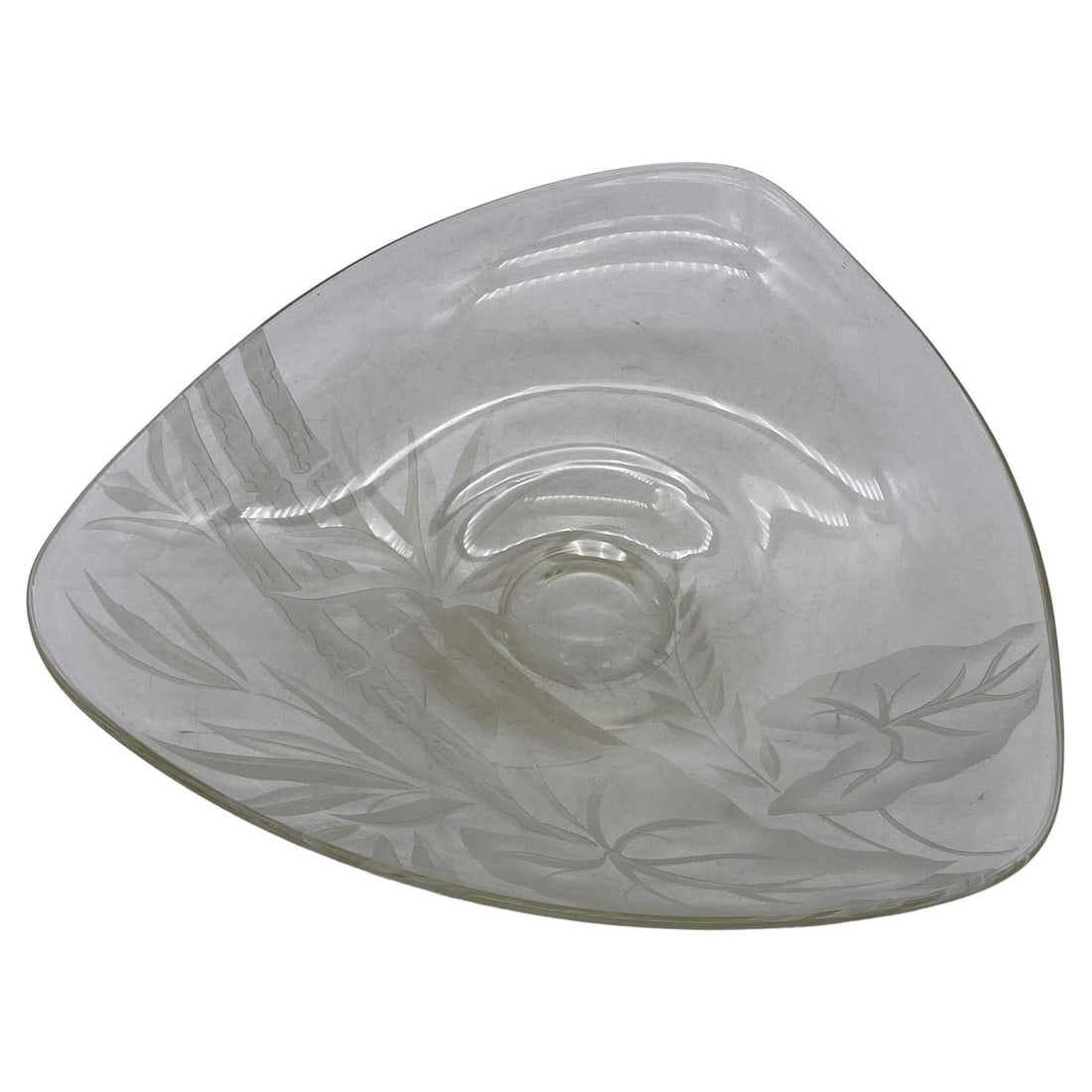 Art Glass Serving Plate by Dorothy C Thorpe - 14