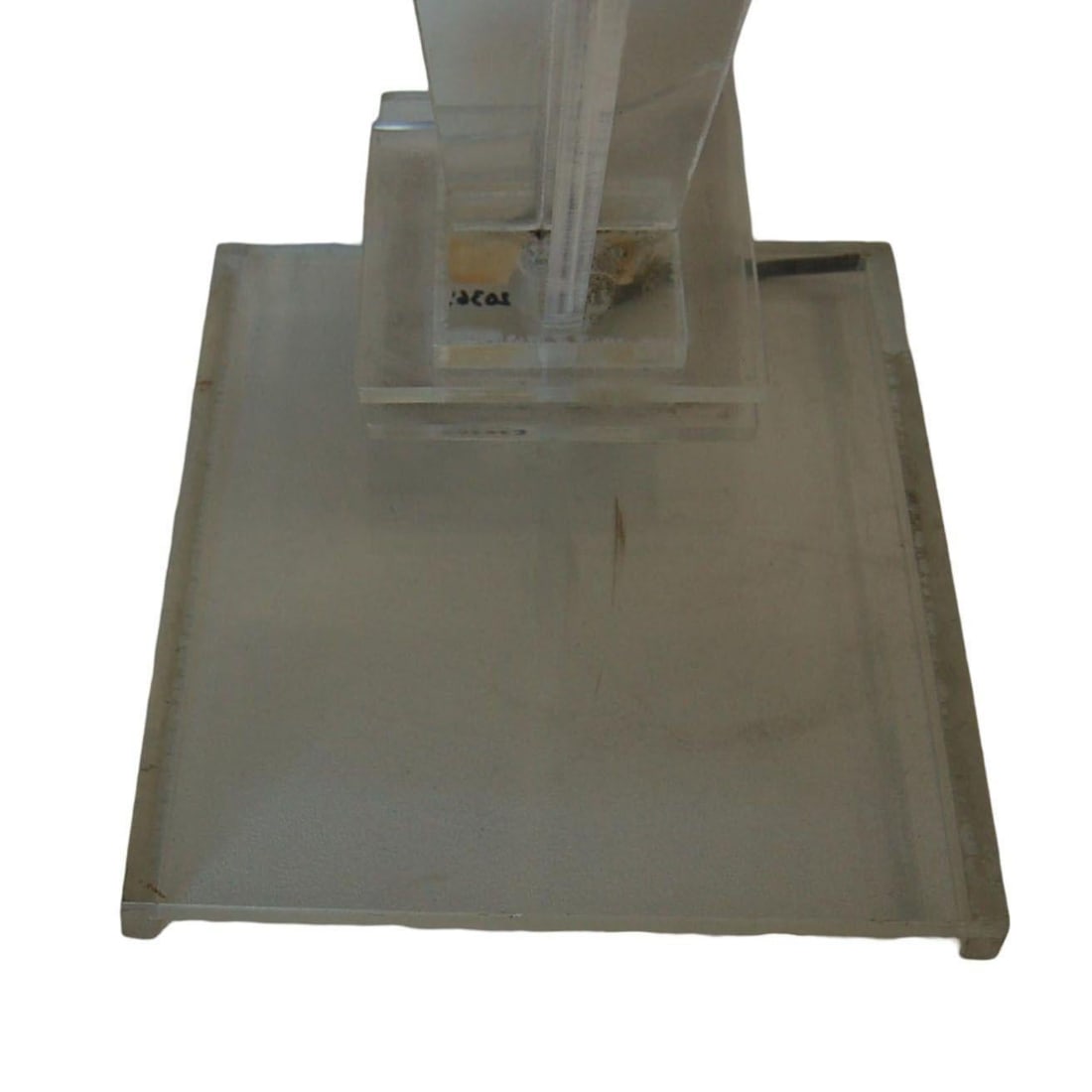 Modernist Clear Lucite Table Lamp by Moss - 6