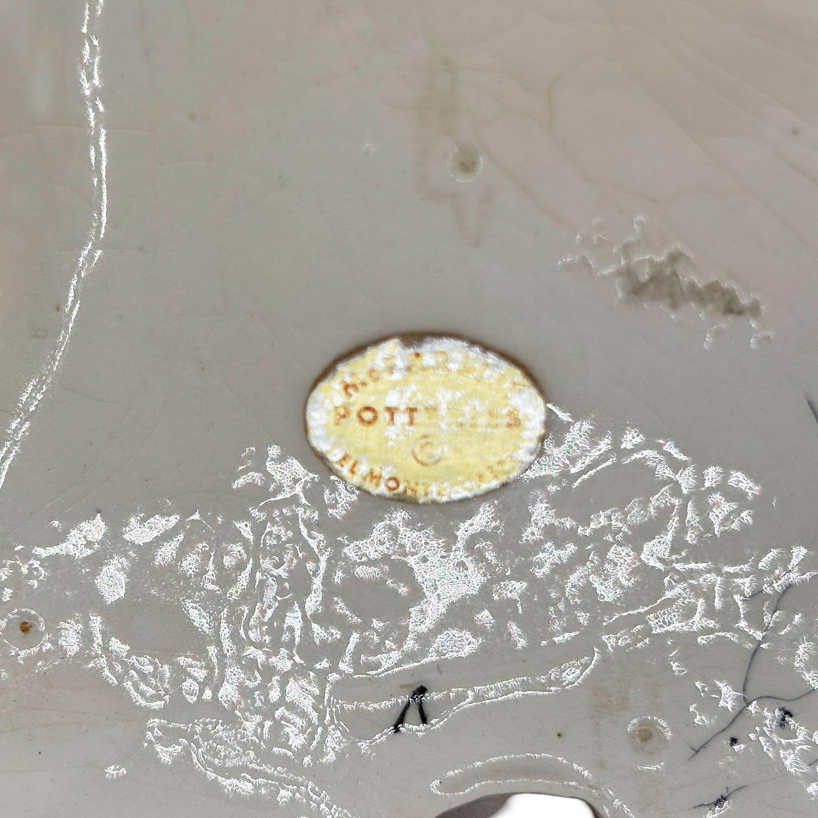 MCM Ceramic Angel Fish & Seahorse 3 Piece Wall Sculpture Set by Freeman Mcfarlin - 4