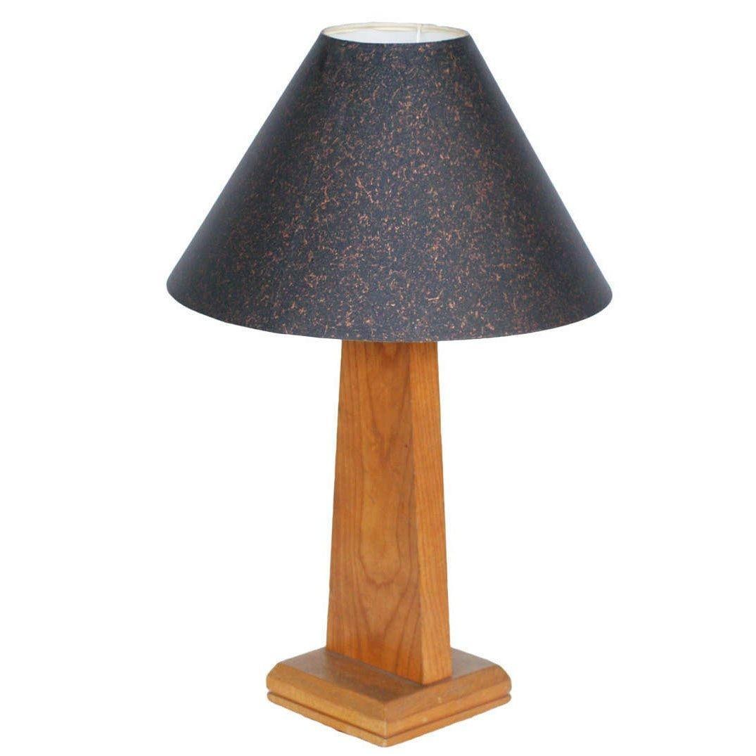 Mid-Century Table Lamps w/ African Hand Carved Kenyan Carvings Sculpture, Pair - 18