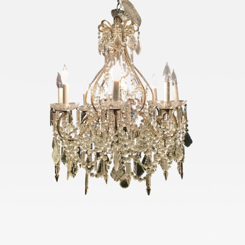 James Moder Crystal Venetian Style Chandelier. (1 of 12)