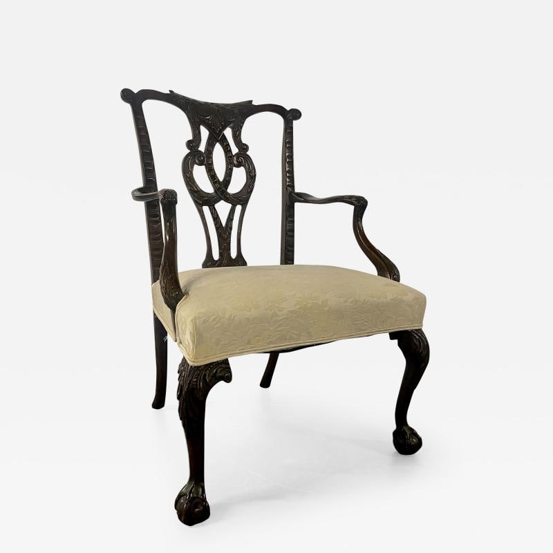 Georgian Arm, Office Chair. Ball and Claw (1 of 11)