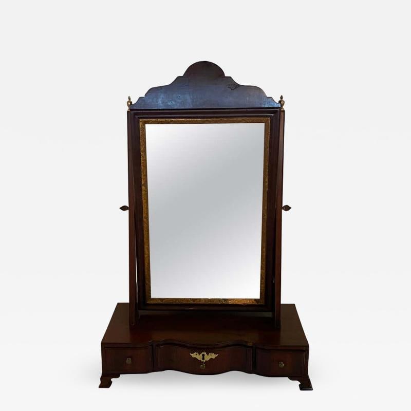 Queen Anne Dressing Glass with Pivoting Looking Glass, English, 18th Century (1 of 11)