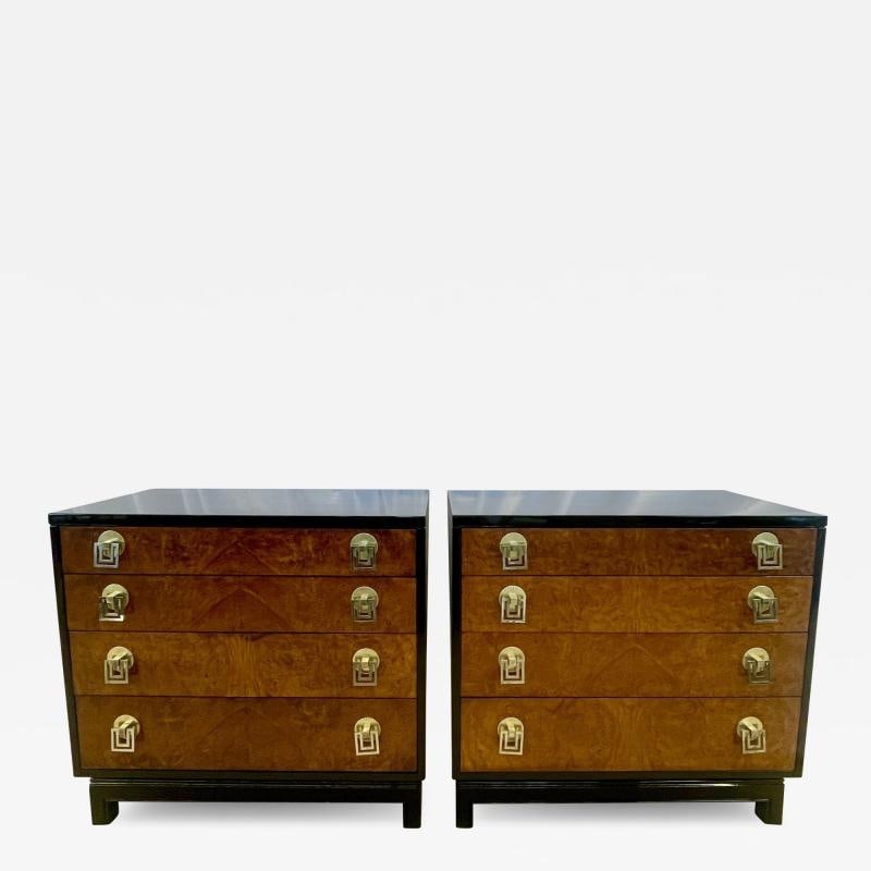 Pair of Mid-Century Modern Commodes, Chests by Renzo Rutili for John Stuart (1 of 12)