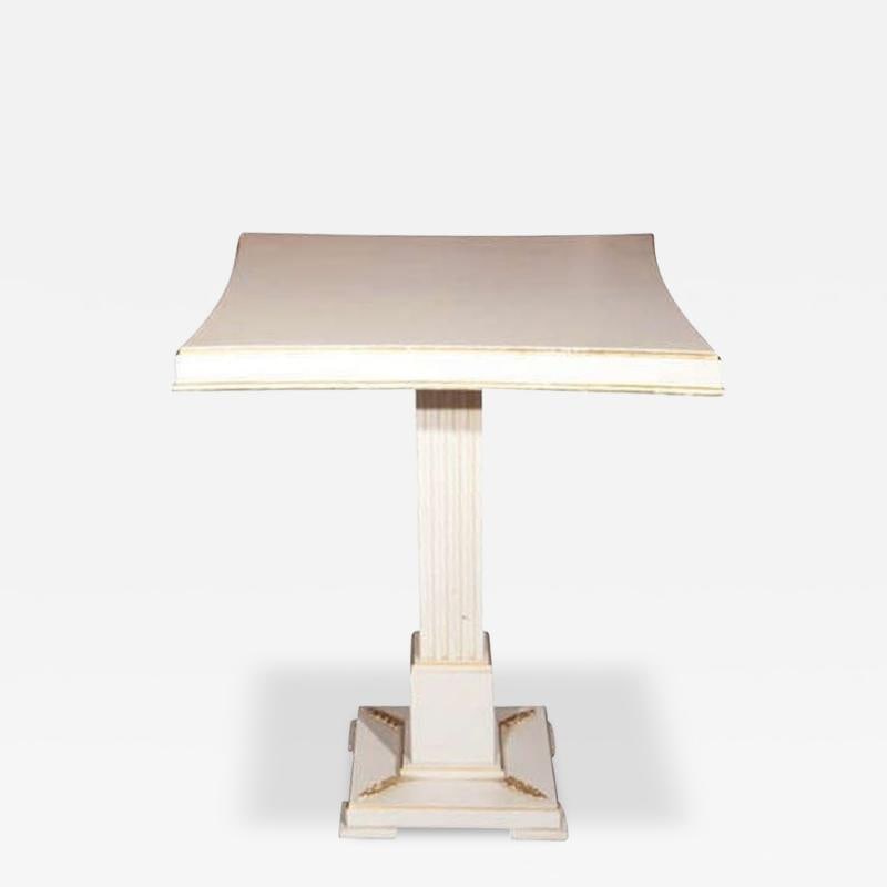 Square Grosfeld House Painted End / Side Table, American, Paint, Gilt, 1950s (1 of 6)