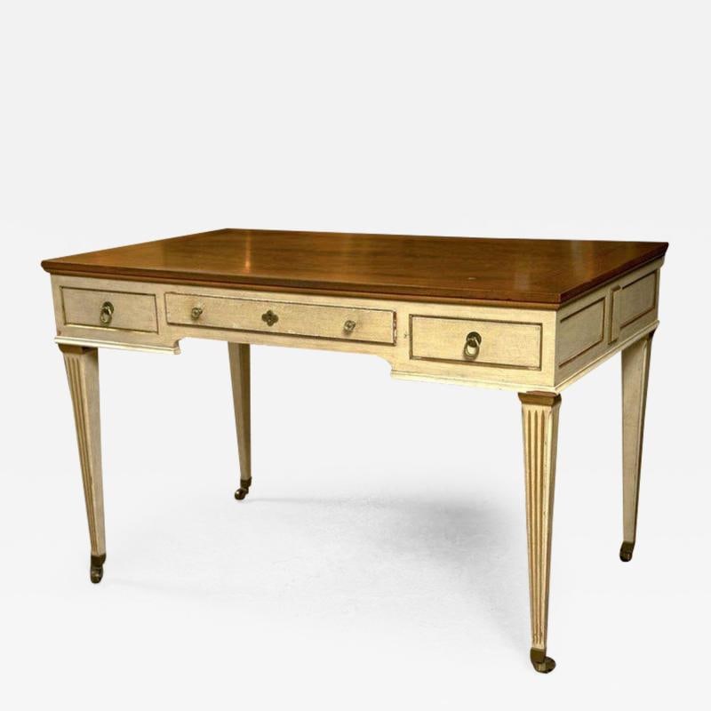 French Directoire Style Painted Desk by John Widdicomb (1 of 9)