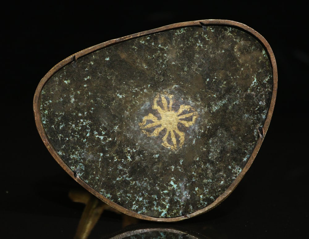 Gilt Gold Bronze Satue - Four Arm Manjusri - 9