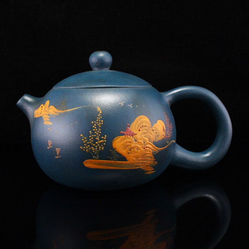 A Set Yixing Zisha Clay Teapot & Cup - 3