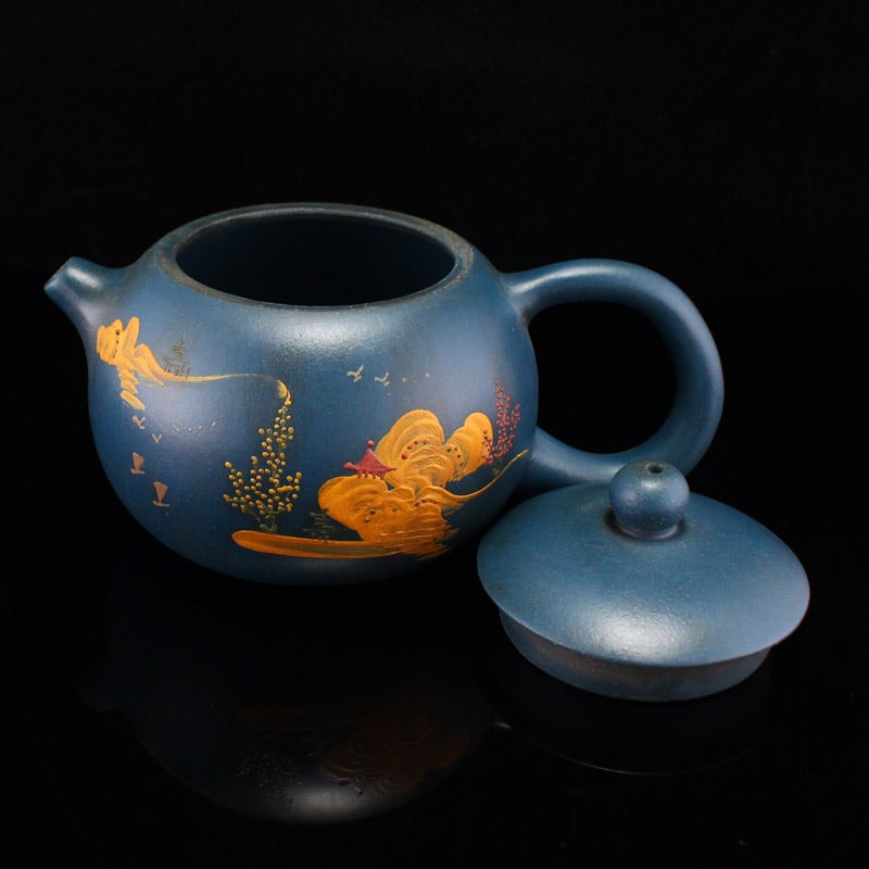 A Set Yixing Zisha Clay Teapot & Cup - 6