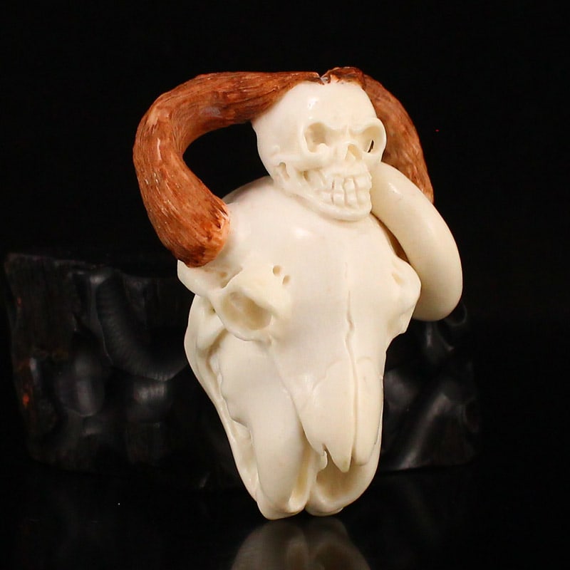 Bone Pendant - Skull - 2
