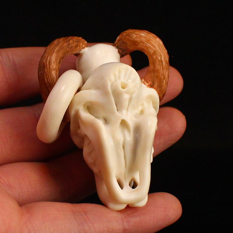 Bone Pendant - Skull - 6