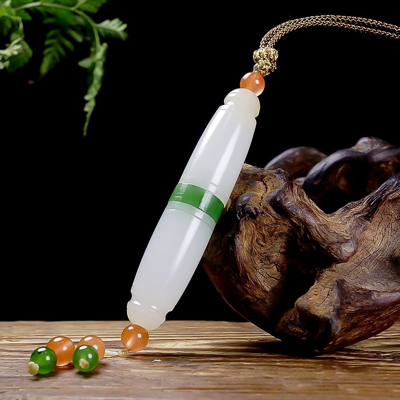 Hetian Jade Pendant - Lezi - 2