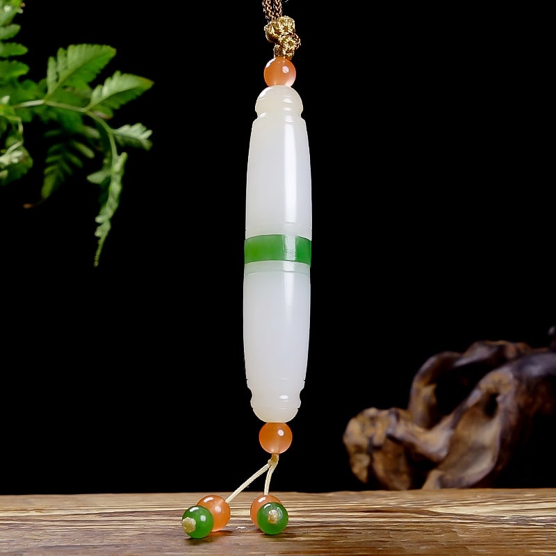 Hetian Jade Pendant - Lezi - 3