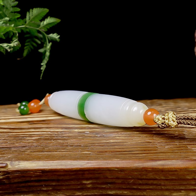 Hetian Jade Pendant - Lezi - 4