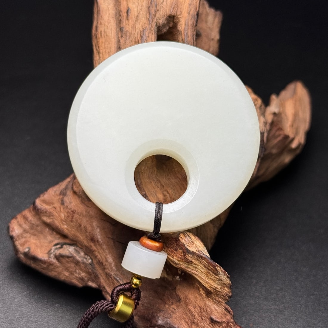 Hetian Jade Lucky Pendant - 4