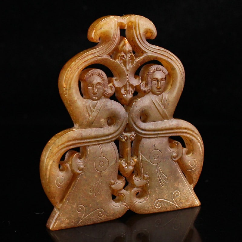 Hetian Jade Pendant - Figure - 2