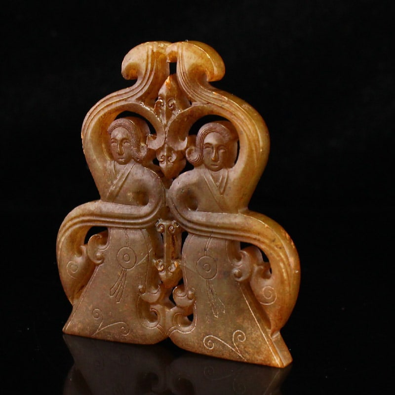 Hetian Jade Pendant - Figure - 3