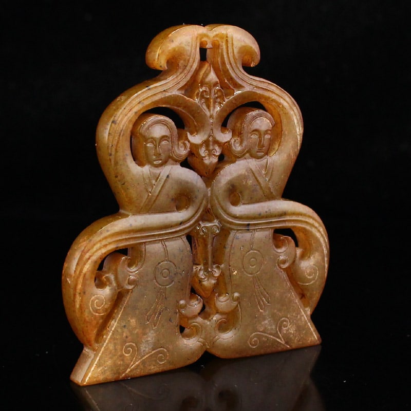 Hetian Jade Pendant - Figure - 5