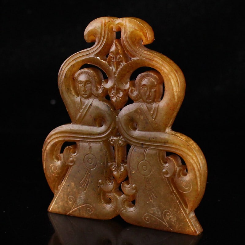 Hetian Jade Pendant - Figure - 6