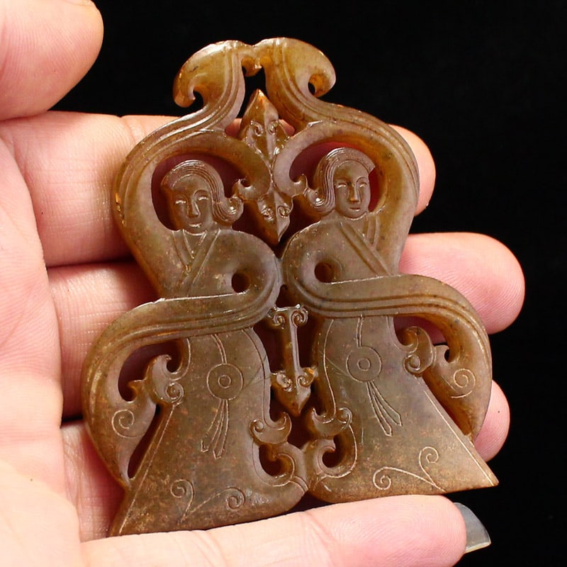 Hetian Jade Pendant - Figure - 7