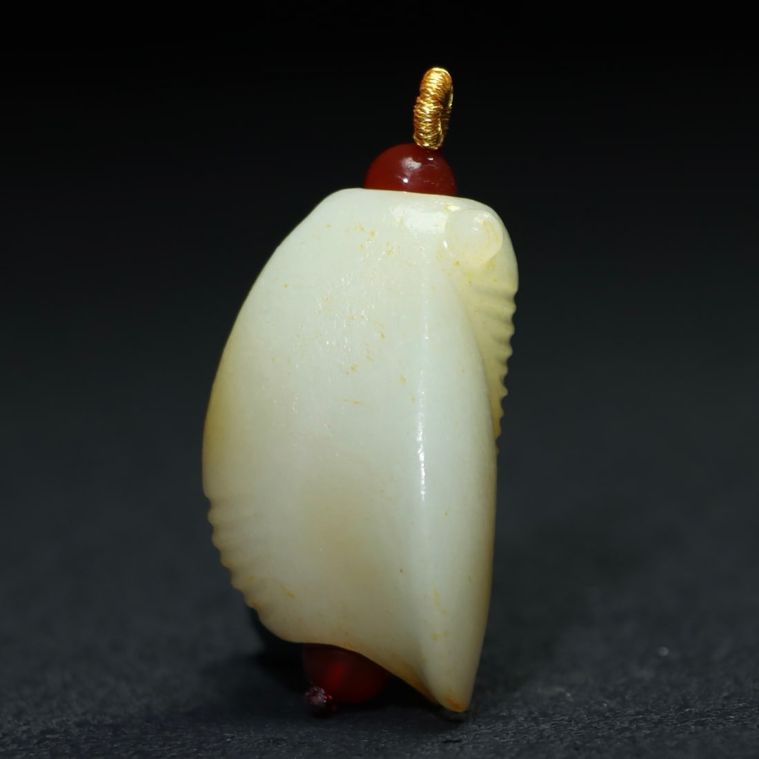 Hetian Jade Pendant - Cicada - 3