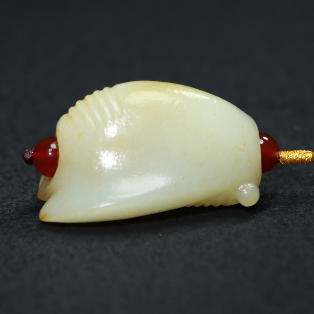 Hetian Jade Pendant - Cicada - 6