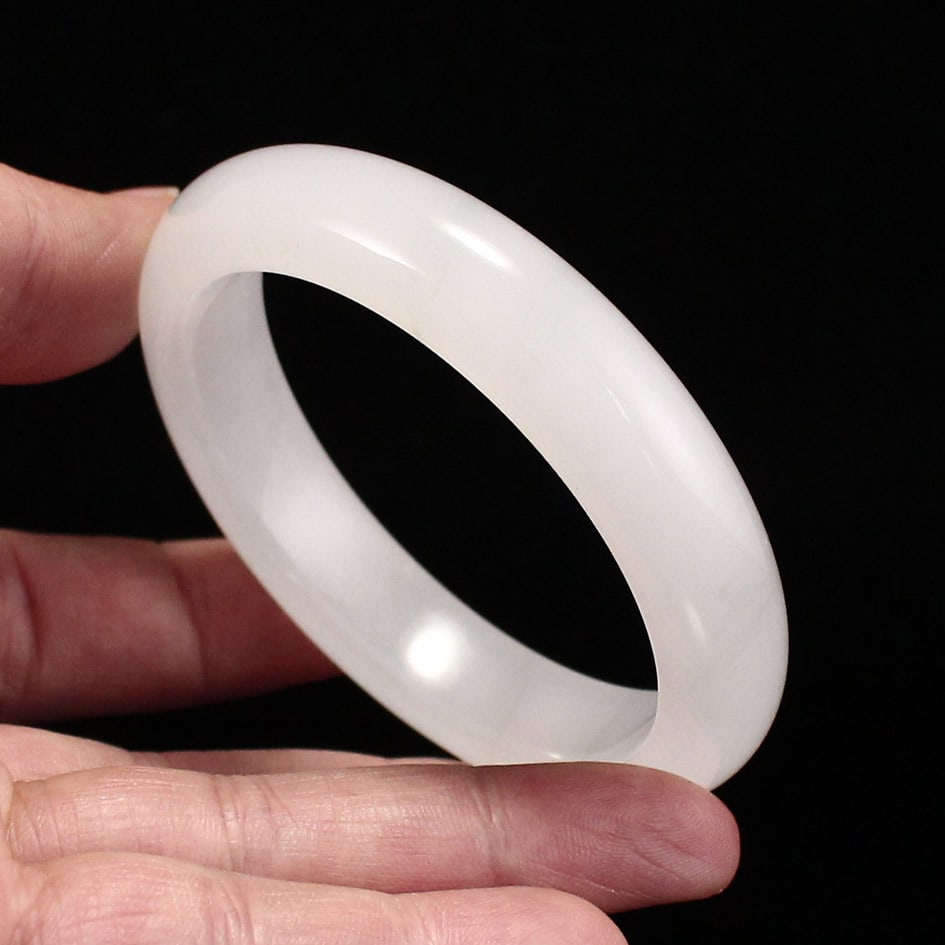 Inside Diameter 54mm Jade Bracelet - 5