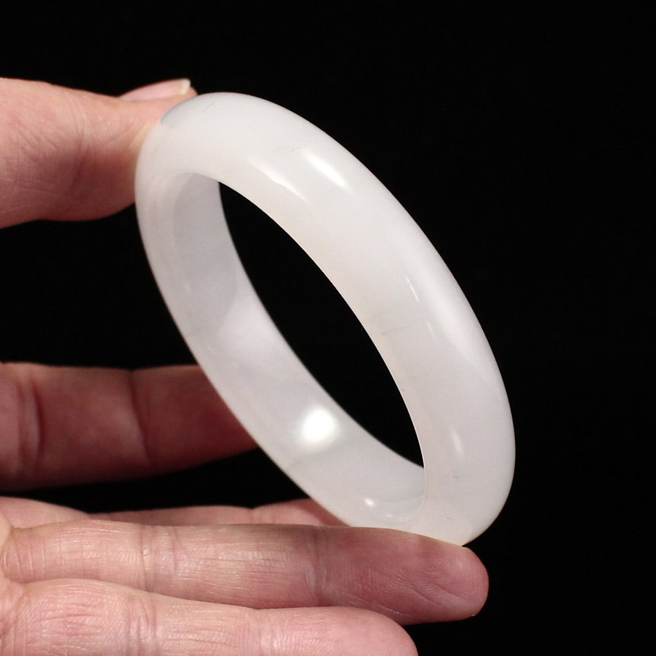 Inside Diameter 54mm Jade Bracelet - 6