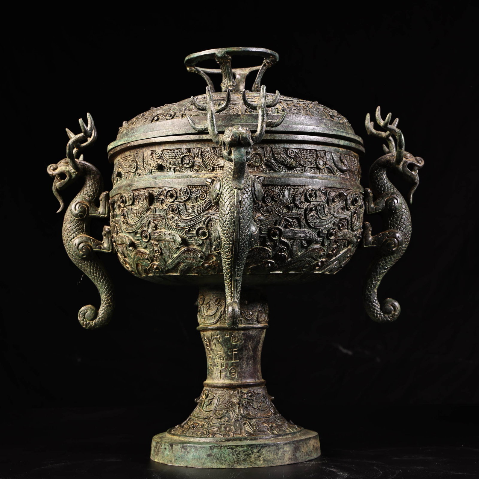 Bronze Burner Statue Dragon 6.9kg - 2