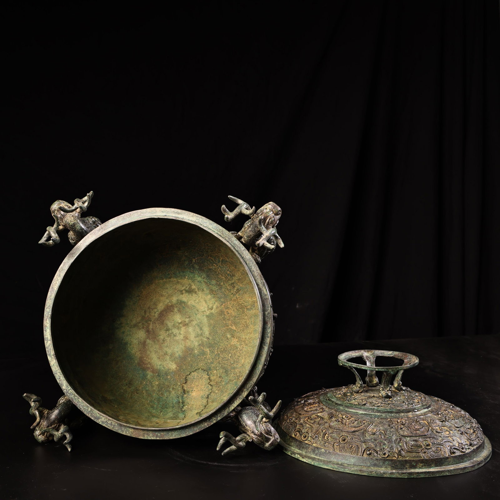 Bronze Burner Statue Dragon 6.9kg - 3