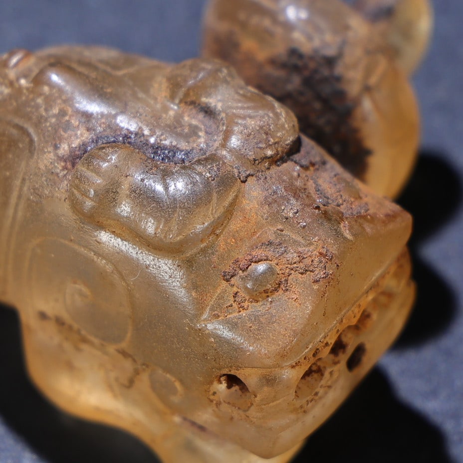 Vintage Crystal Statue - Dragon - 3