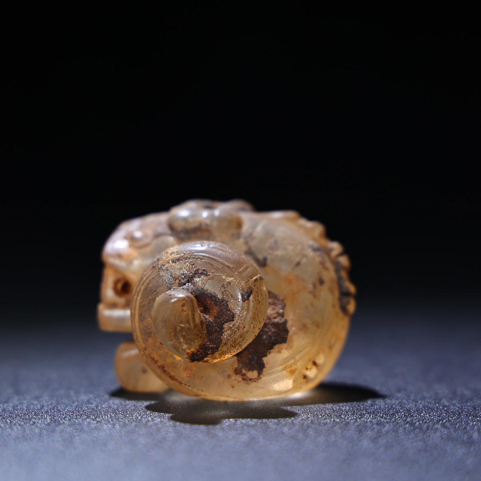 Vintage Crystal Statue - Dragon - 7