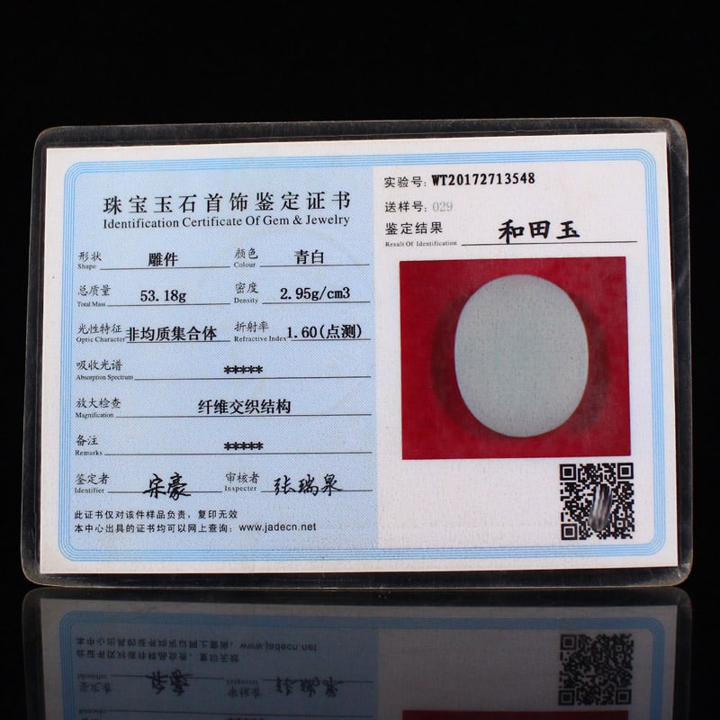 Hetian Jade Lucky Pendant - 8