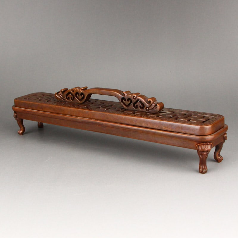 Red Copper Incense Burner - 3