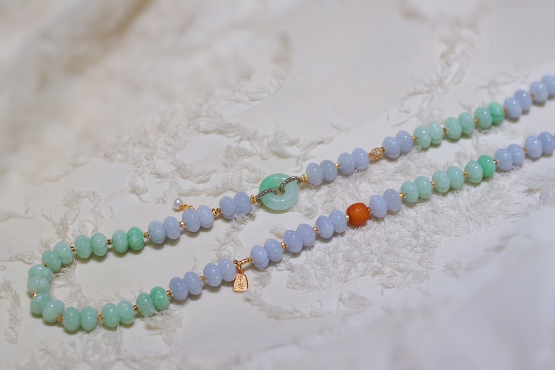 Natural Jadeite Necklace - 3