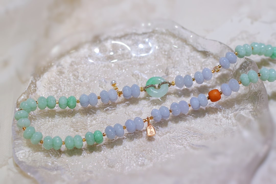 Natural Jadeite Necklace - 4