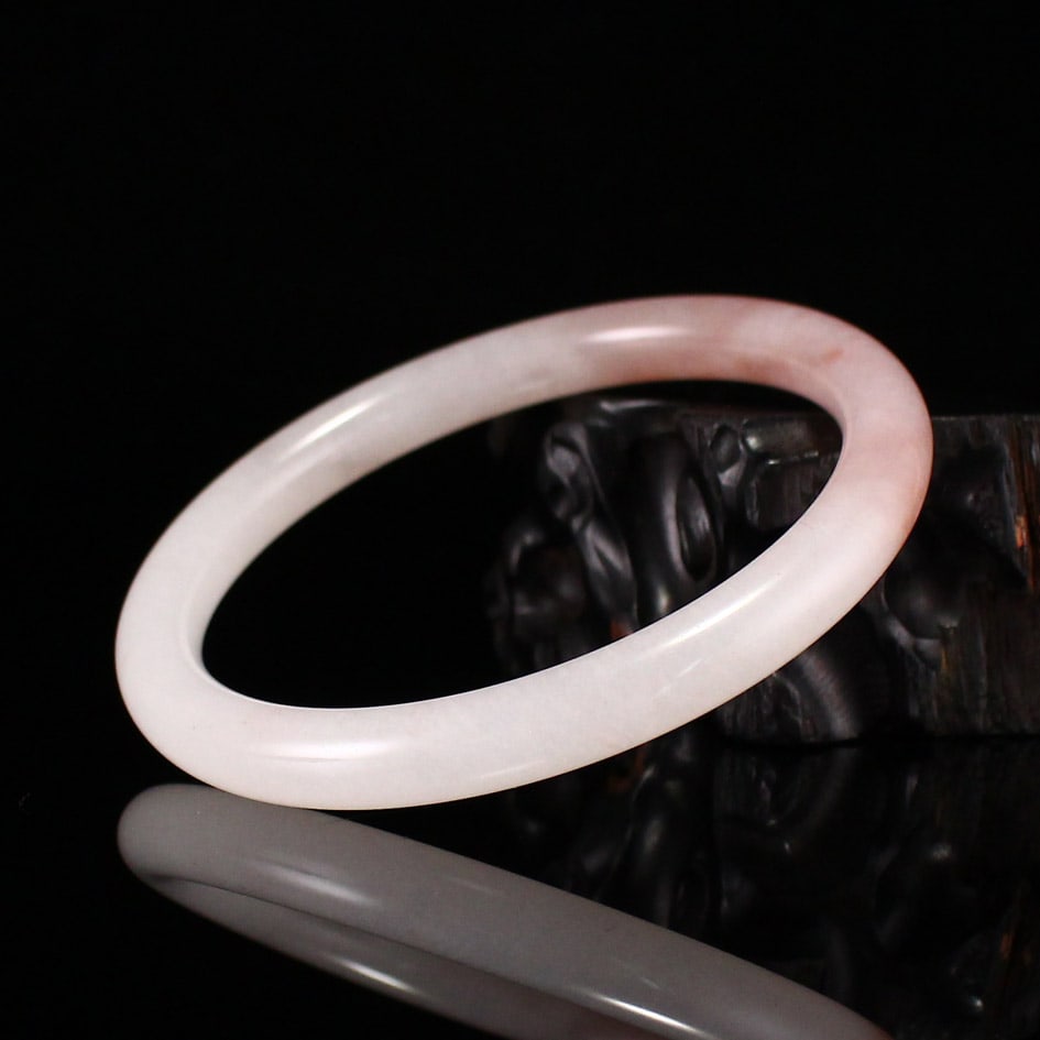 Inside Diameter 63mm Jade Bracelet - 4