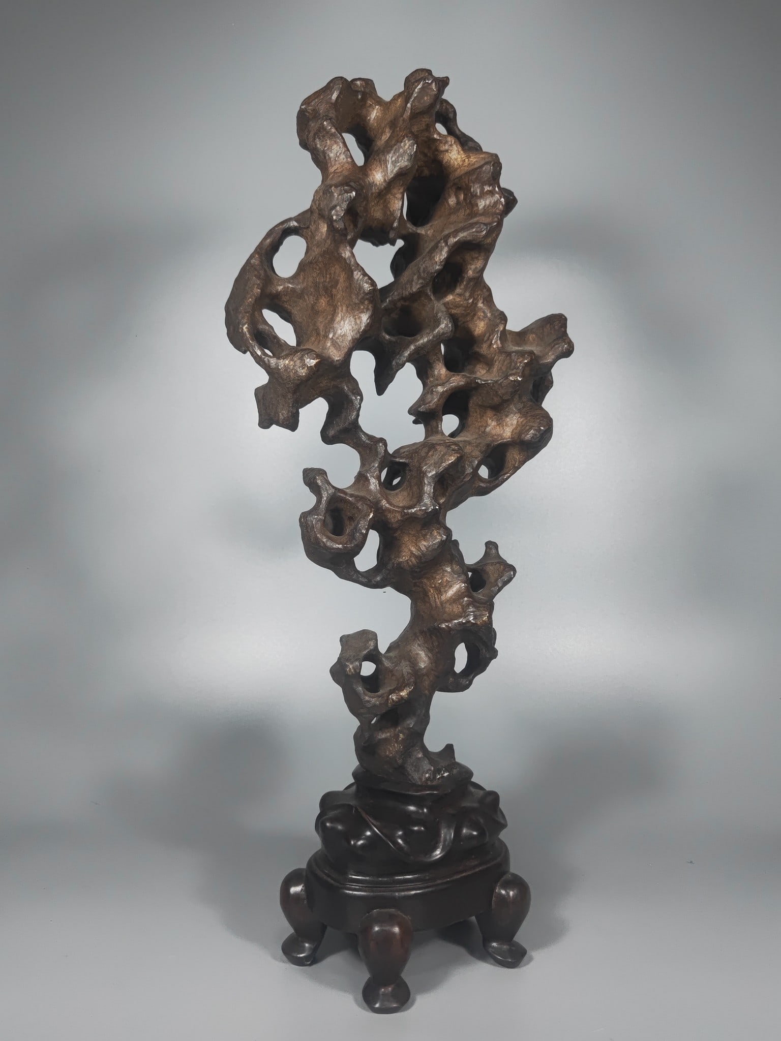 Natural Shape Taihu Stone Statue - 8