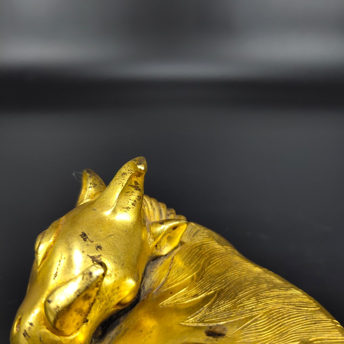 Gilt Gold Bronze Statue - Beast - 6