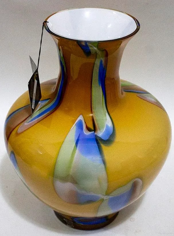Makora Mouth Blown Polish Vase - 3
