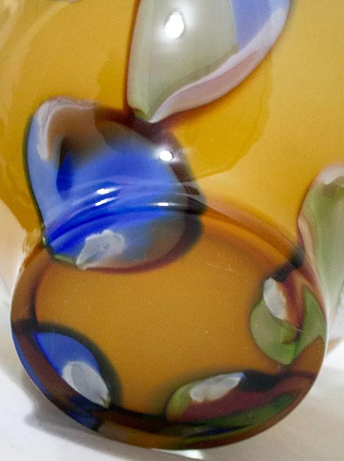 Makora Mouth Blown Polish Vase - 7