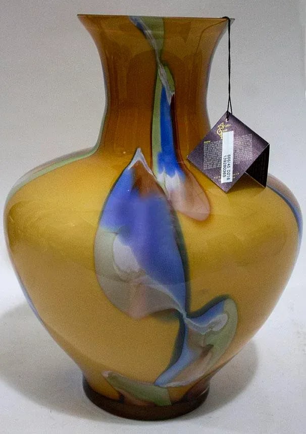 Makora Mouth Blown Polish Vase - 8